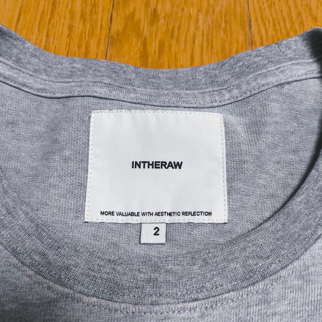 [2] INTHERAW 인더로우 코튼 롱슬리브 상품이미지5