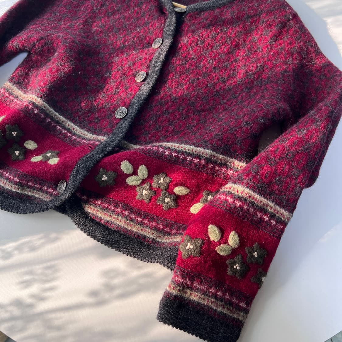 [S] 70s Tally-Ho 울 가디건 상품이미지6