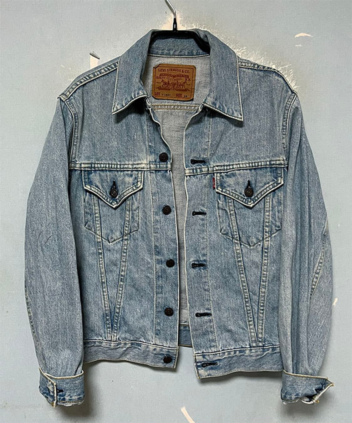 리바이스 71557  빅E 3rd 트러커 춘추 M 95 38사이즈 상품이미지1