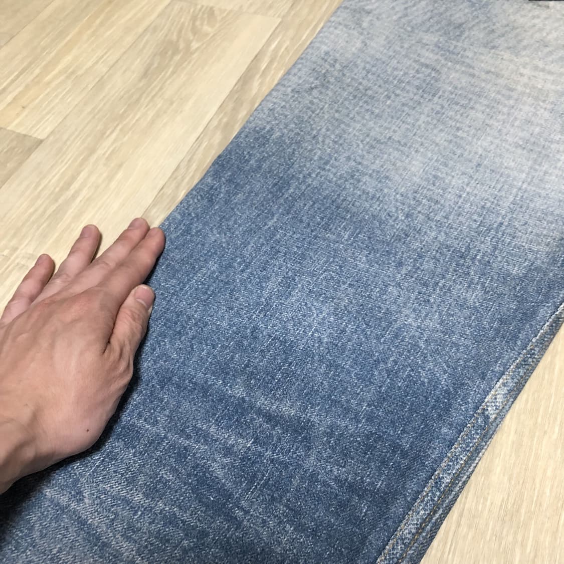 (30) 메츠 MATS 295 릴렉스 14.5 온즈 디지털 프린팅 데님 상품이미지8