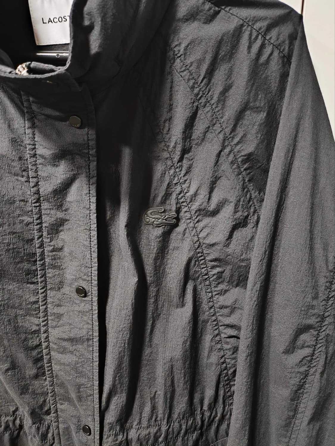 36 라코스테 여성 하이넥 스트레치 중기장 자켓 상품이미지5