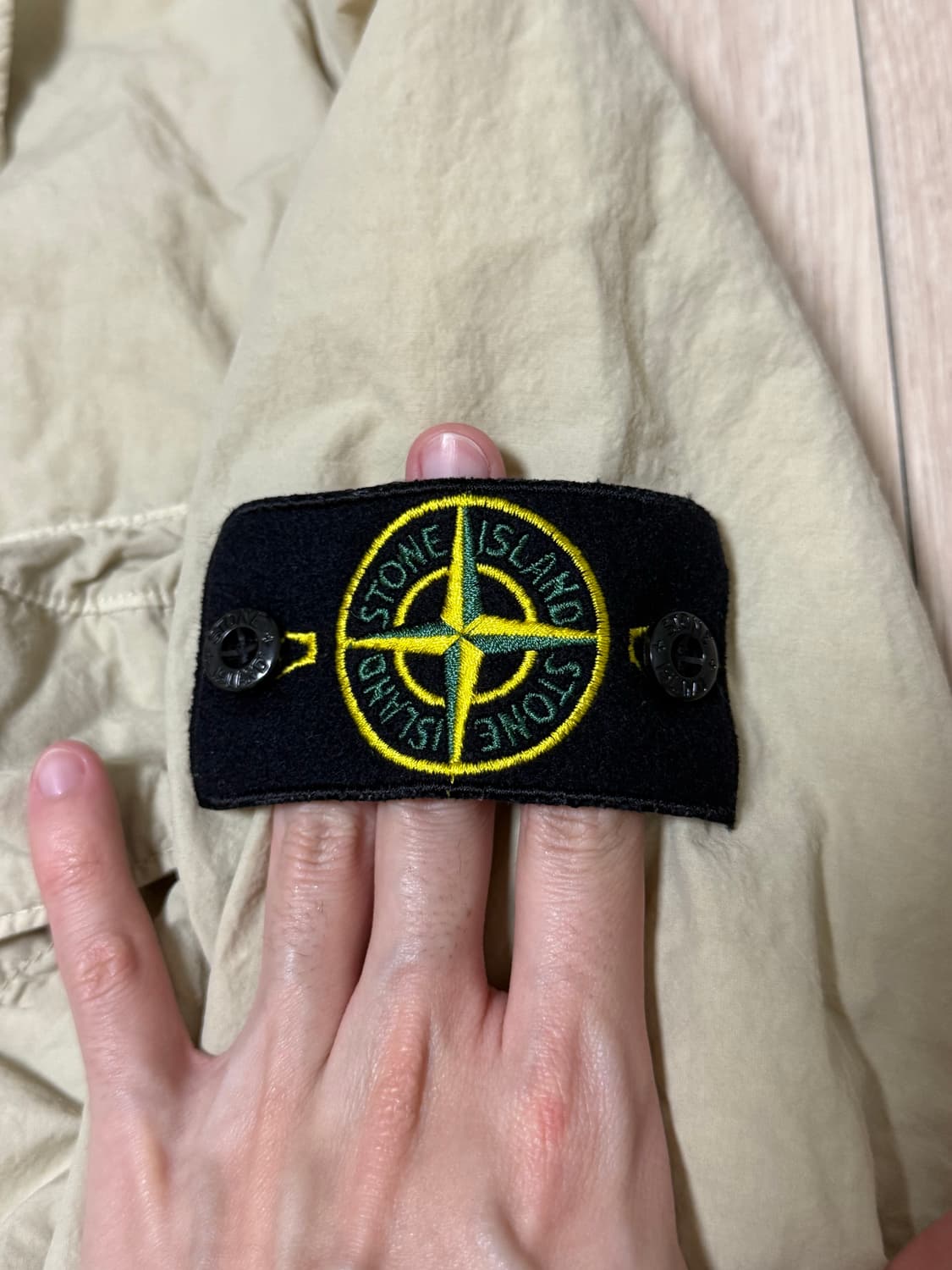 스톤아일랜드 나슬란 오버셔츠 에크루 L사이즈 상품이미지3