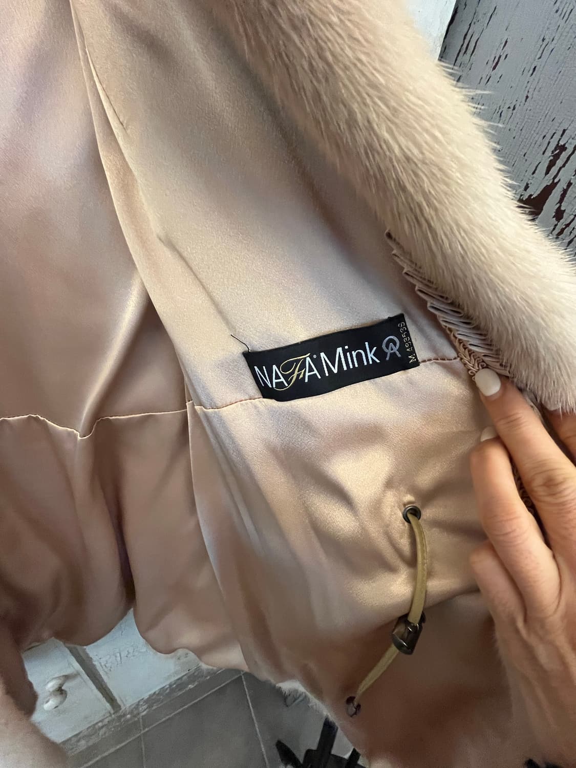 밍크 퍼프 소매 코트 상품이미지4