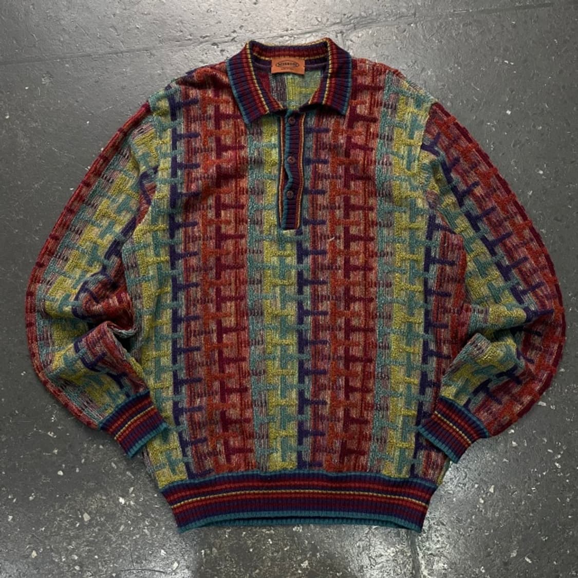 100 미쏘니 카라 니트  상품이미지1