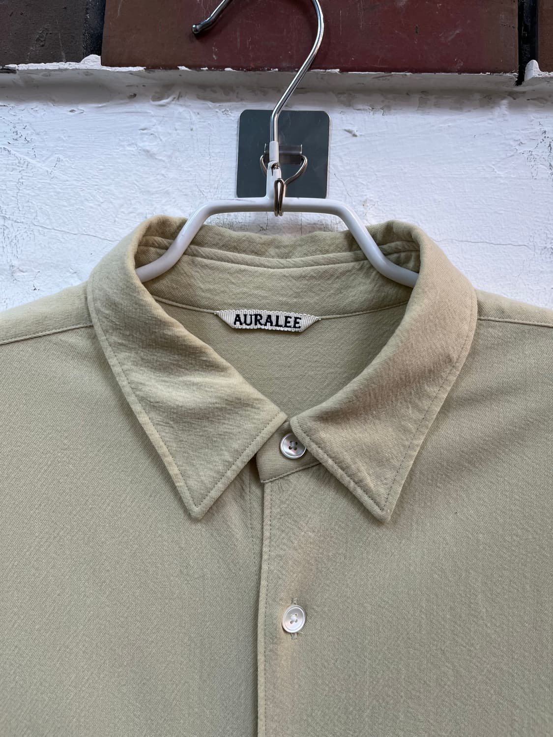 AURALEE 오라리 울 비옐라 셔츠 5 상품이미지2