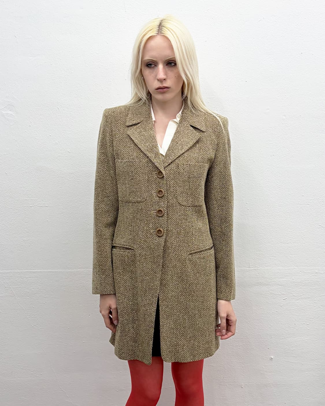 막스마라 부클 롱자켓 상품이미지1