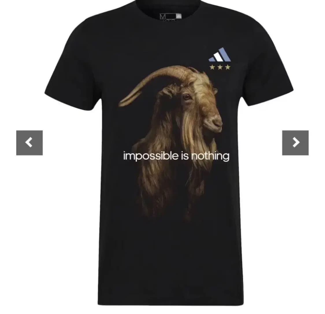 아디다스 메시 goat 티셔츠 M 상품이미지2
