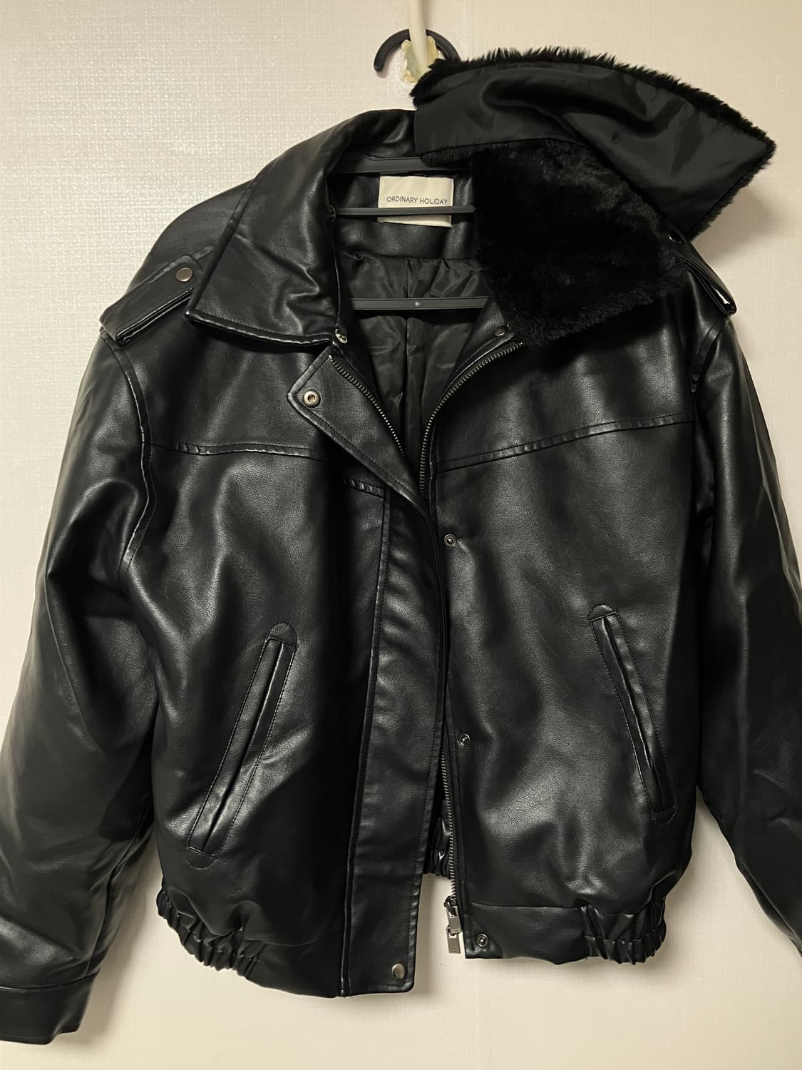 오디너리 홀리데이 가죽자켓 가죽집업 상품이미지9