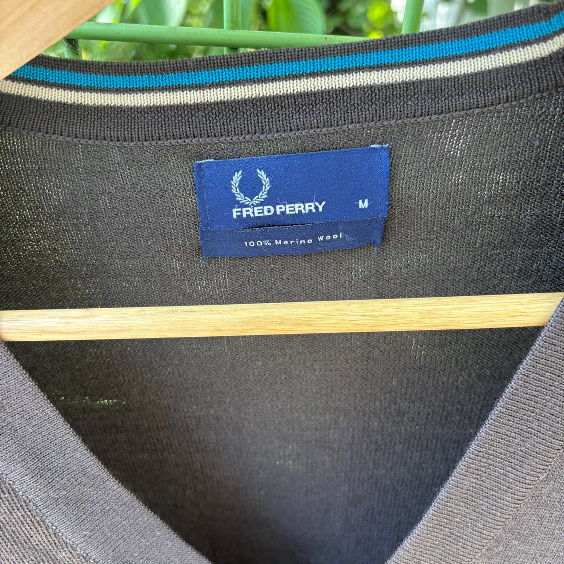 프레드페리 가디건 브라운 상품이미지3