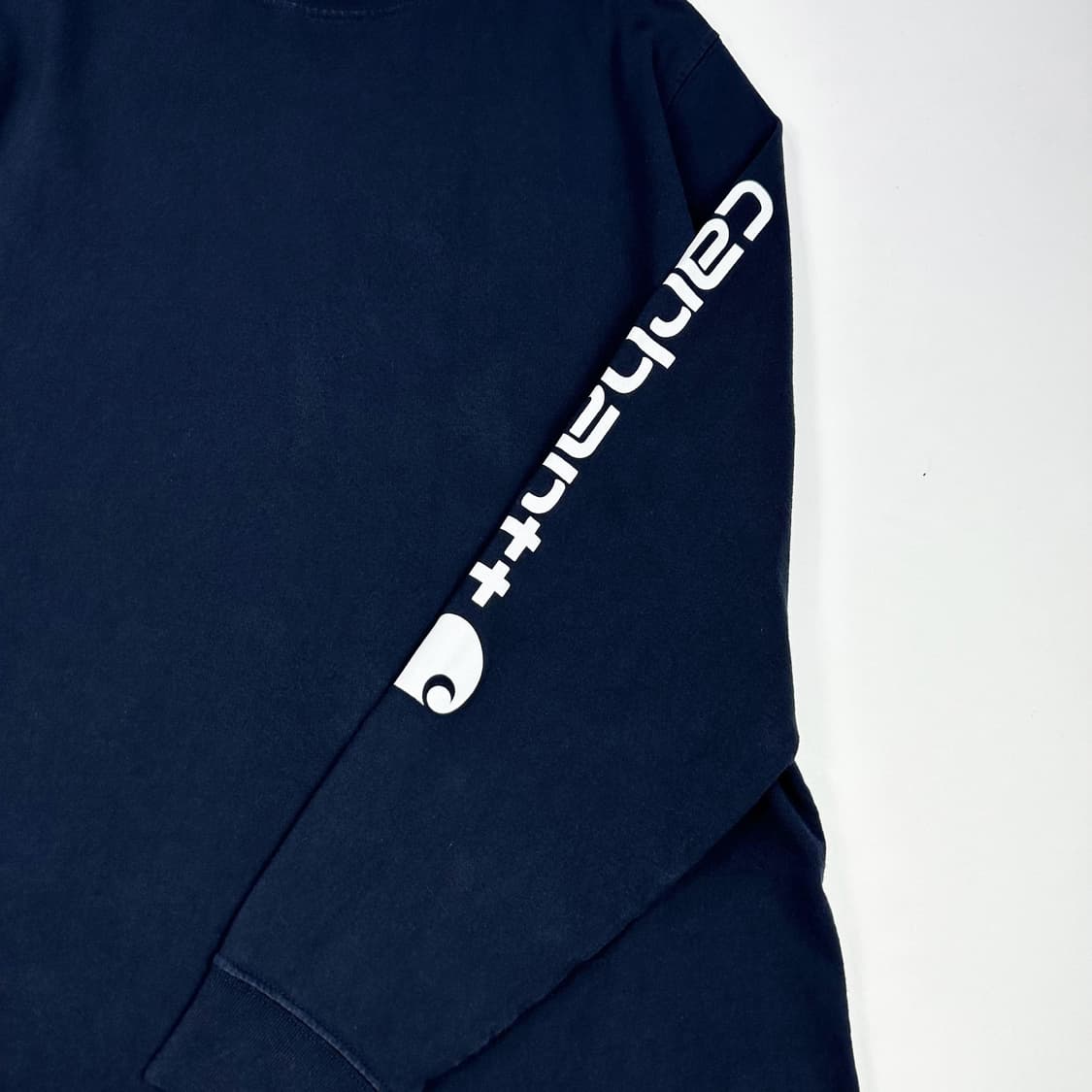 칼하트 오리지널 네이비 롱슬리브 맨투맨 (L) 상품이미지3