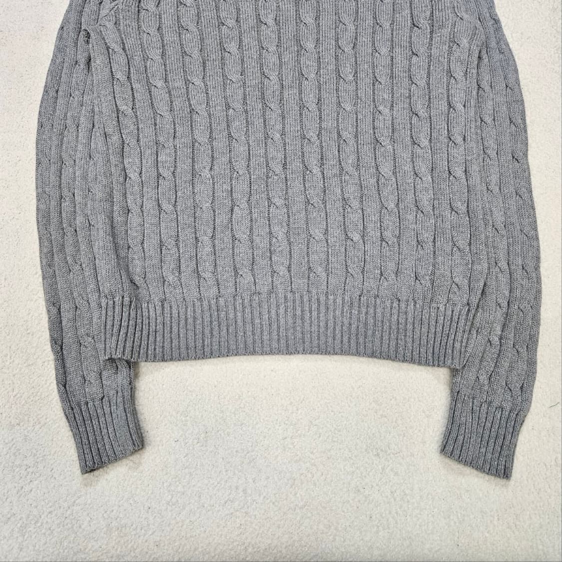 폴로 랄프 로렌 신형 케이블 니트 M 상품이미지3