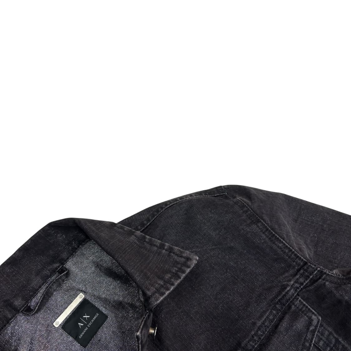 아르마니 익스체인지 코팅 데님 트러커 상품이미지3