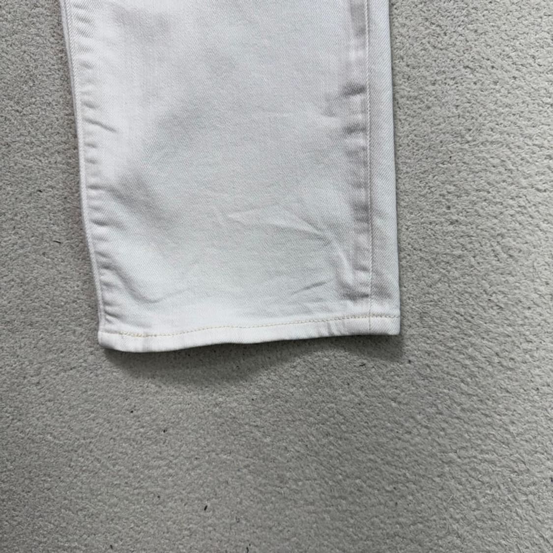 LEVI STRAUSS & CO 화이트 데님 팬츠 W28 상품이미지4