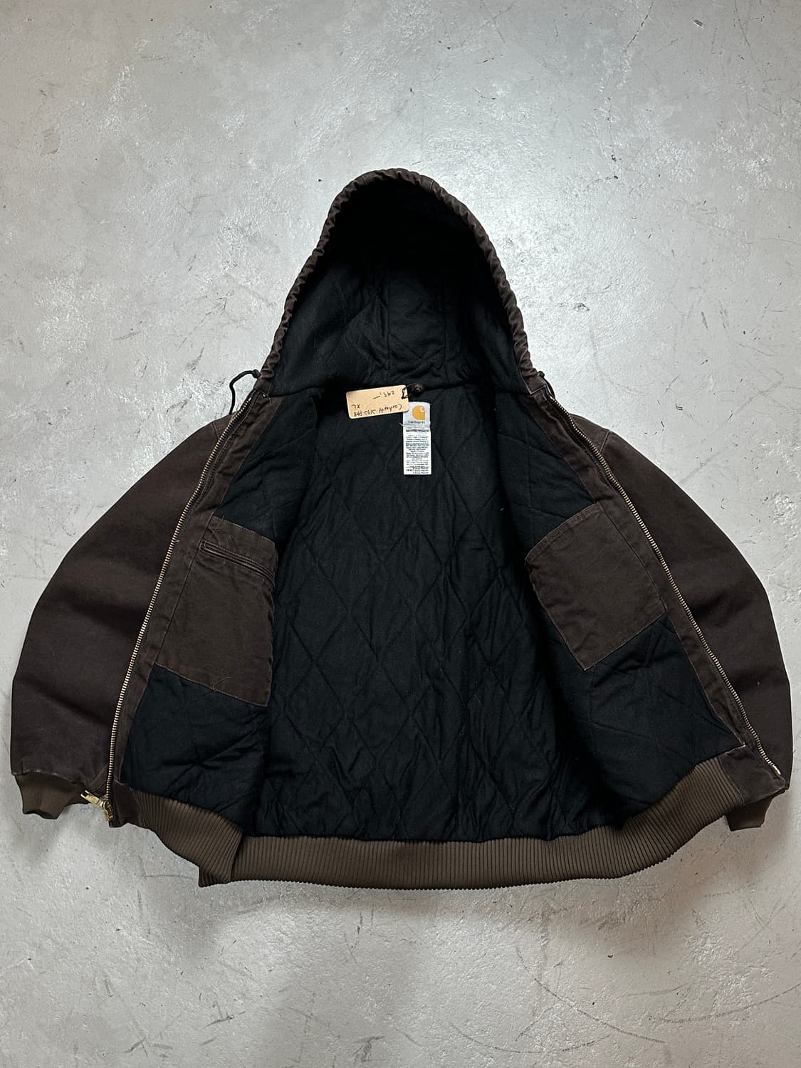 00's OG 칼하트 J130 액티브 자켓 칼하트 DKB 상품이미지7