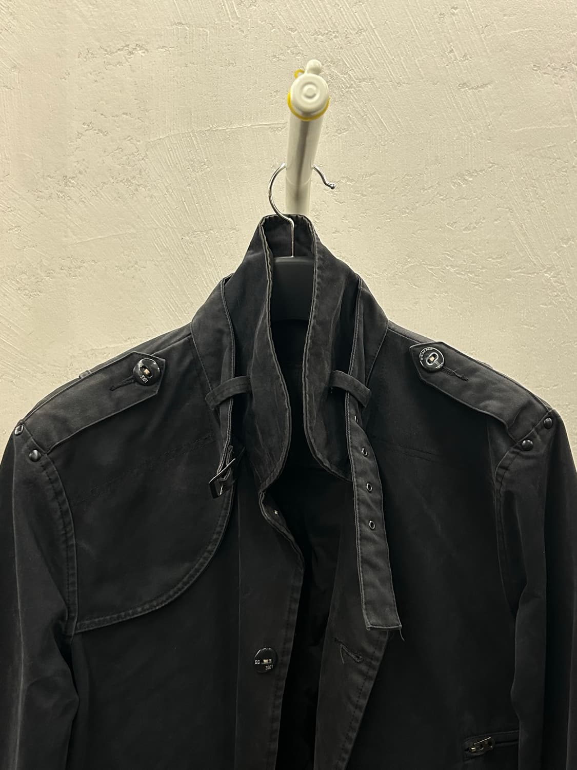 G-Star 빈티지 블랙 트렌치 코트 상품이미지5