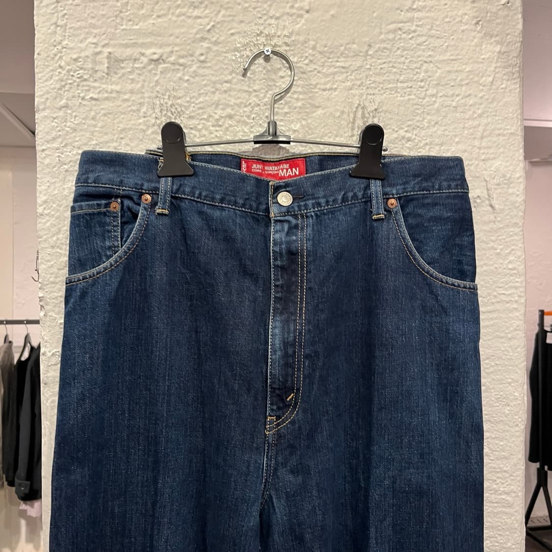 준야와타나베 맨 패널 디테일 데님팬츠 상품이미지3