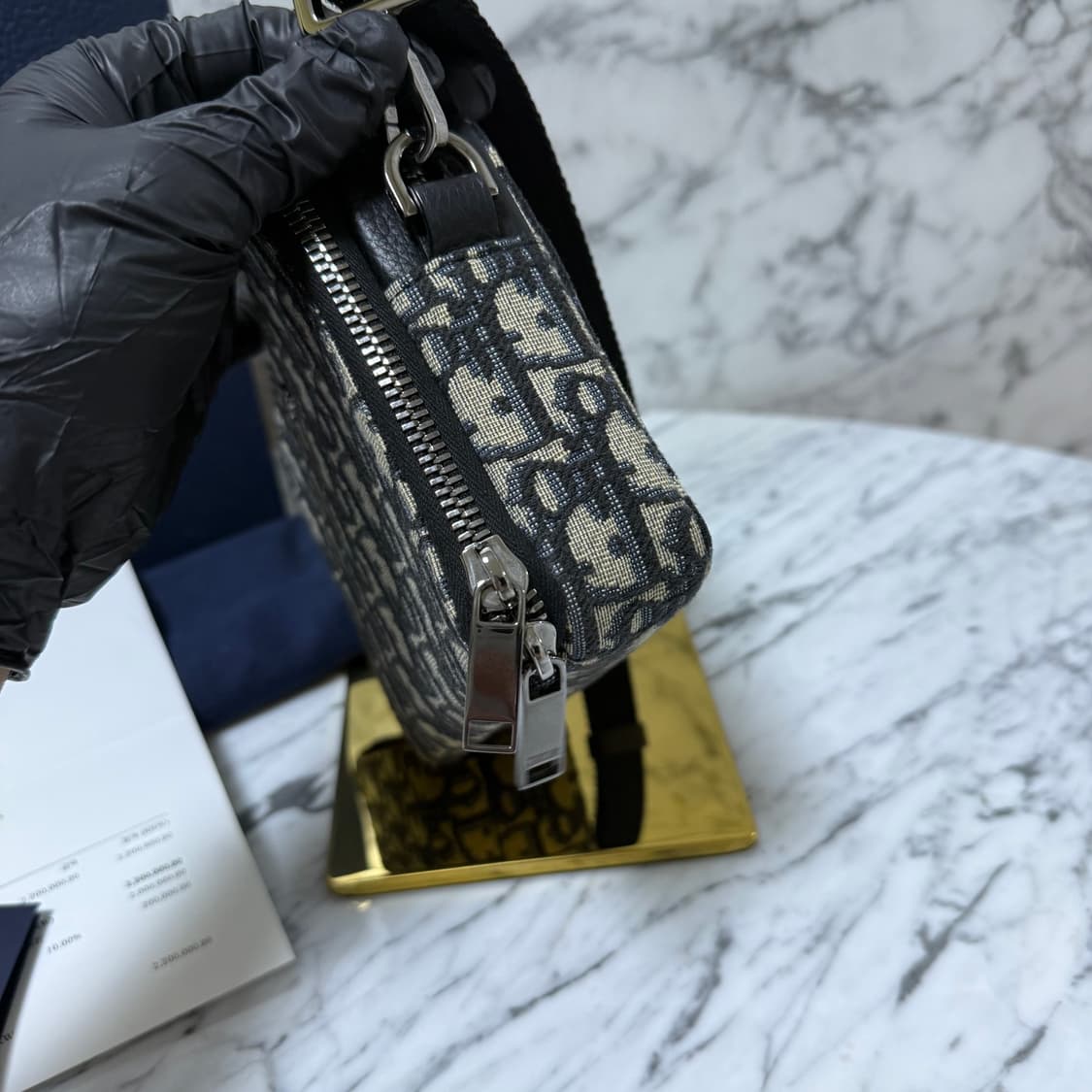 디올 오블리크 스트랩 파우치 크로스백 메신저백
 상품이미지6