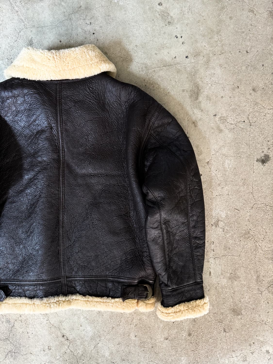 TEODEM LEATHER TYPE B-3 FLIGHT JACKET 상품이미지7
