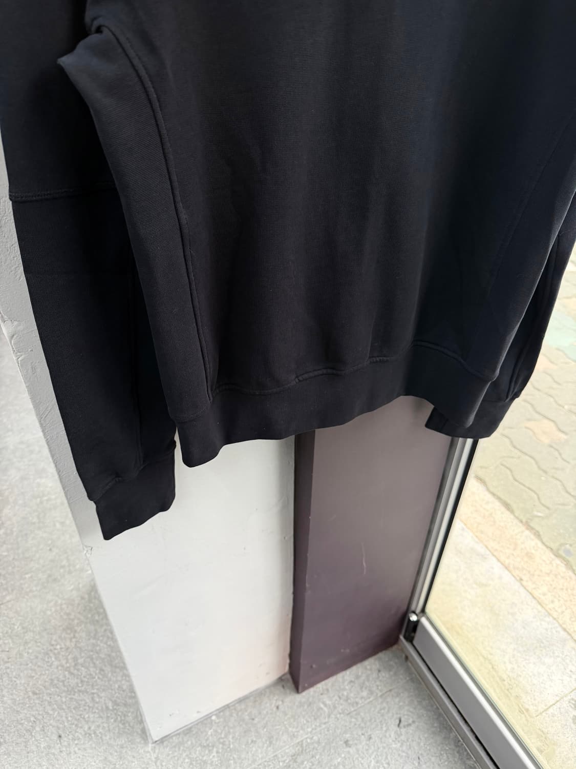 L/ 알렉산더맥퀸 스컬 블랙 솔리드 후드집업(새상품) 상품이미지9