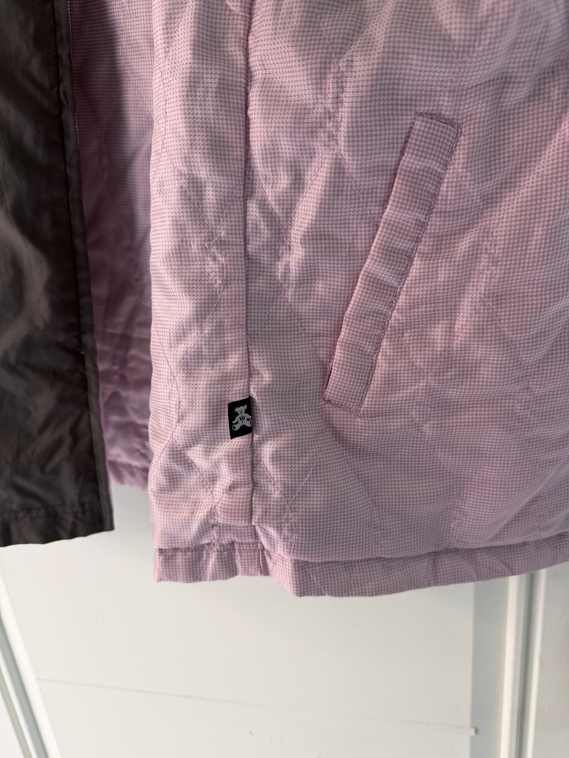 일본빈티지 하구미 잔체크 리버시블 바람막이 상품이미지8