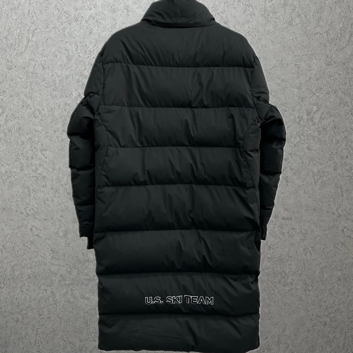 100 스파이더 US 스키팀 남자 덕다운 롱패딩 상품이미지2
