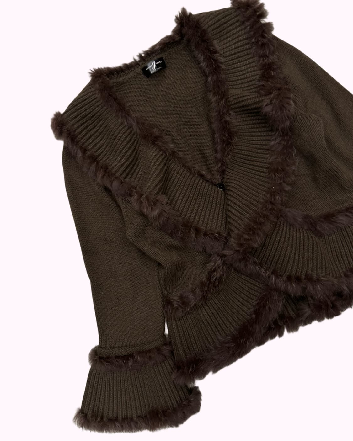 MAGLIA DONNA fur showl knit cardigan 상품이미지3