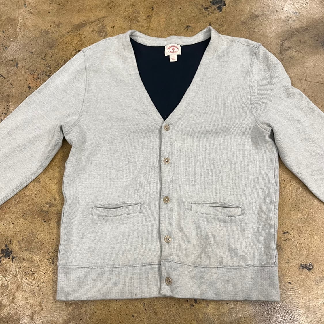 [정품/L] 브룩스 브라더스 그레이 가디건 b18 상품이미지3