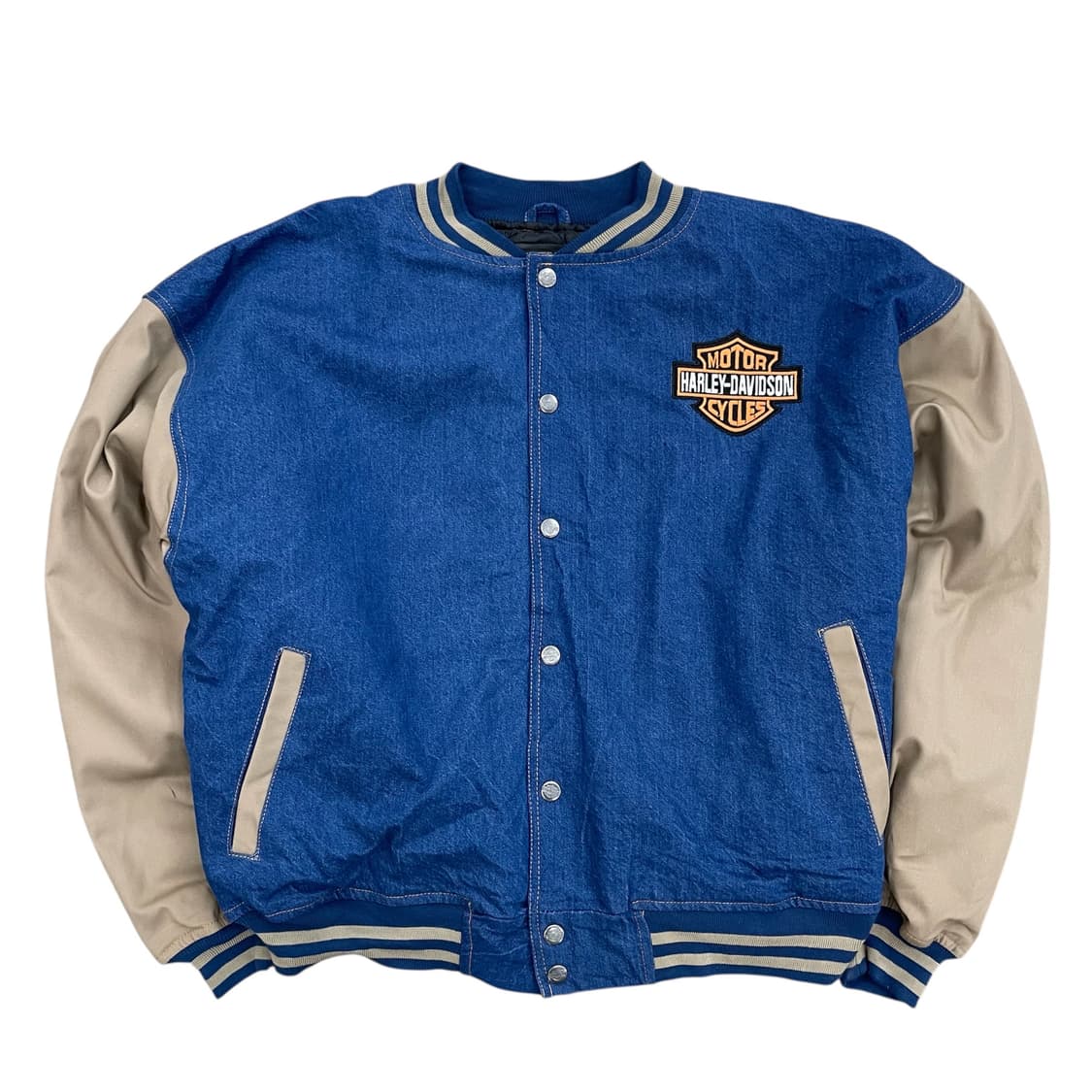 할리데이비슨 데님 바시티 자켓 상품이미지1