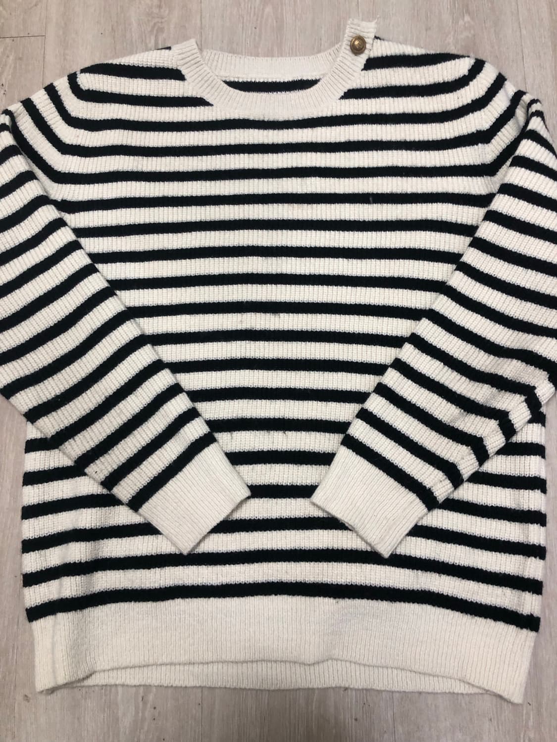 스트라이프 니트 새상품 XL 105 상품이미지2