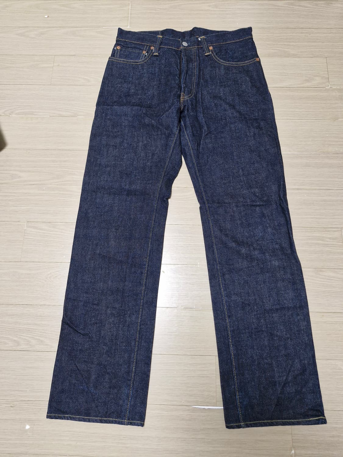 [33] 코지마진즈 블루 셀비지 데님 1회착 새상품급 상품이미지1