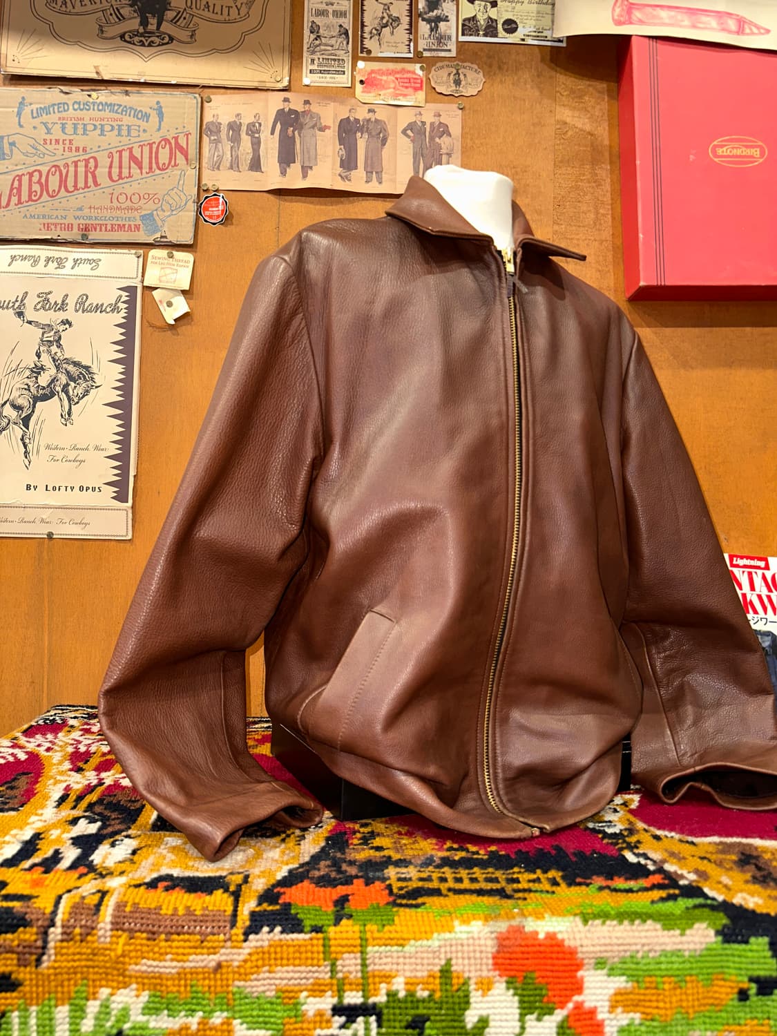 ( XL ) 스포츠가죽 소가죽 양가죽 레더자켓 남성가죽자켓 상품이미지2