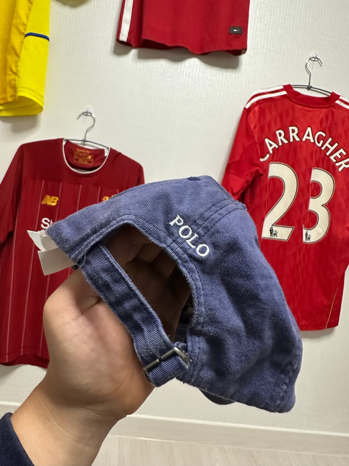 폴로 네이비 볼캡 상품이미지2