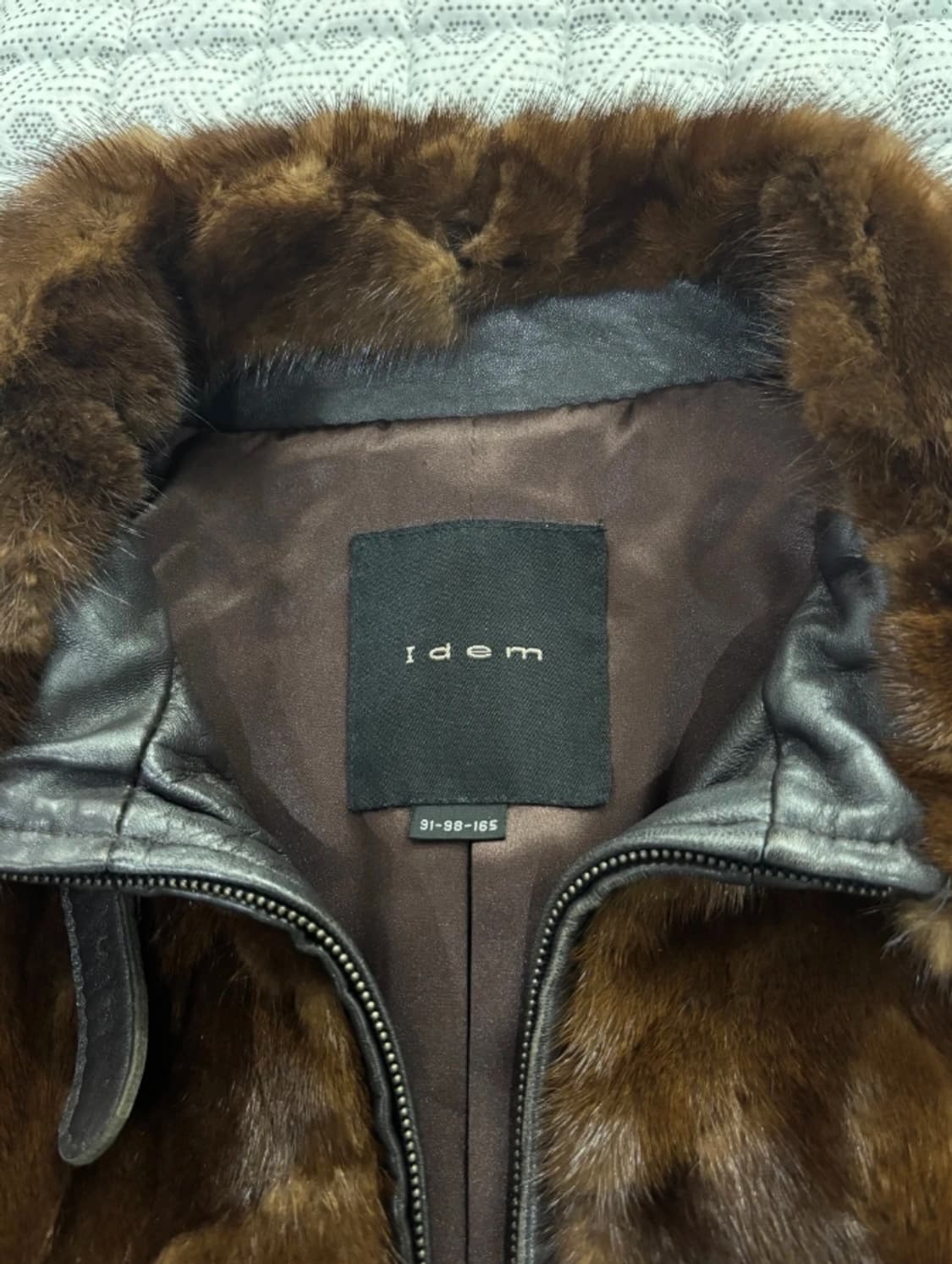 진도 아이뎀 밍크 모피 자켓 ~66 상품이미지3