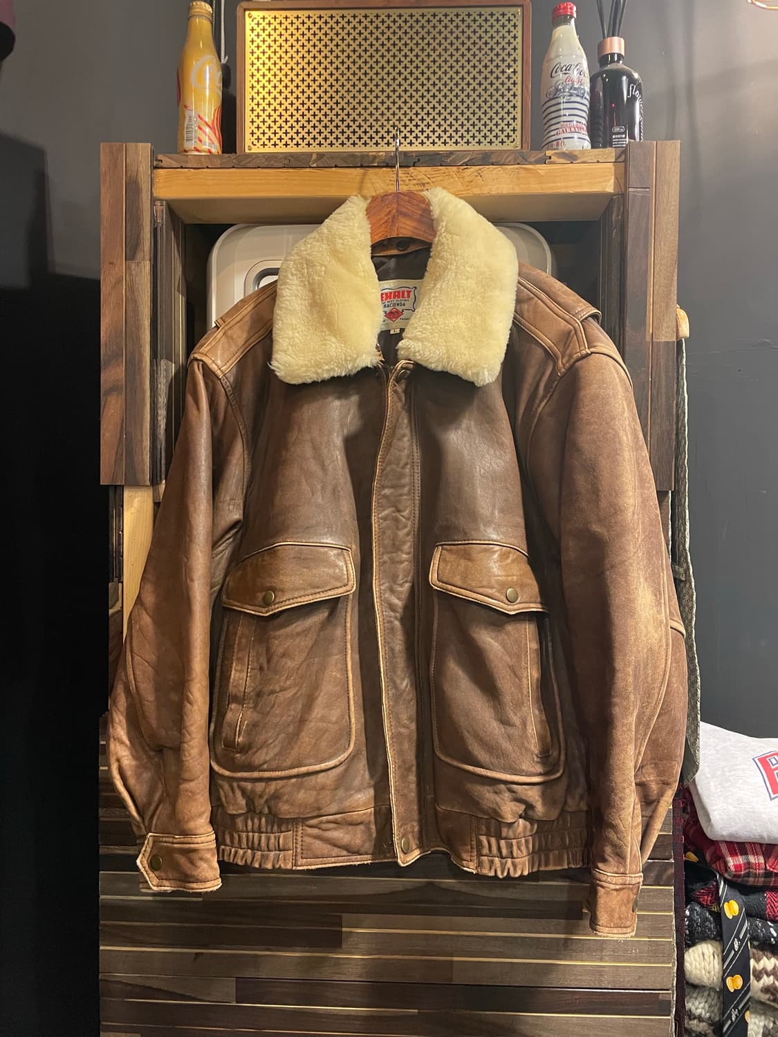 G-1 가죽자켓 상품이미지1