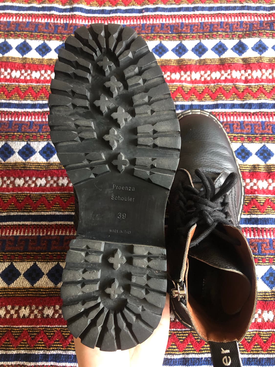 프로엔자슐러 레더 컴뱃 부츠 39 상품이미지7