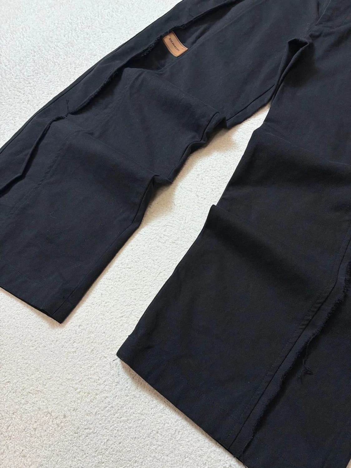 신앤리 언피니쉬드 와이드 코튼 팬츠 PN6870 상품이미지3