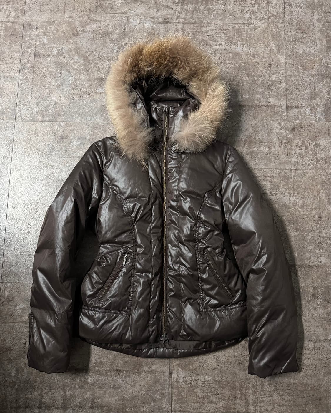 덕 다운 퍼 후디드 푸퍼 자켓 상품이미지2