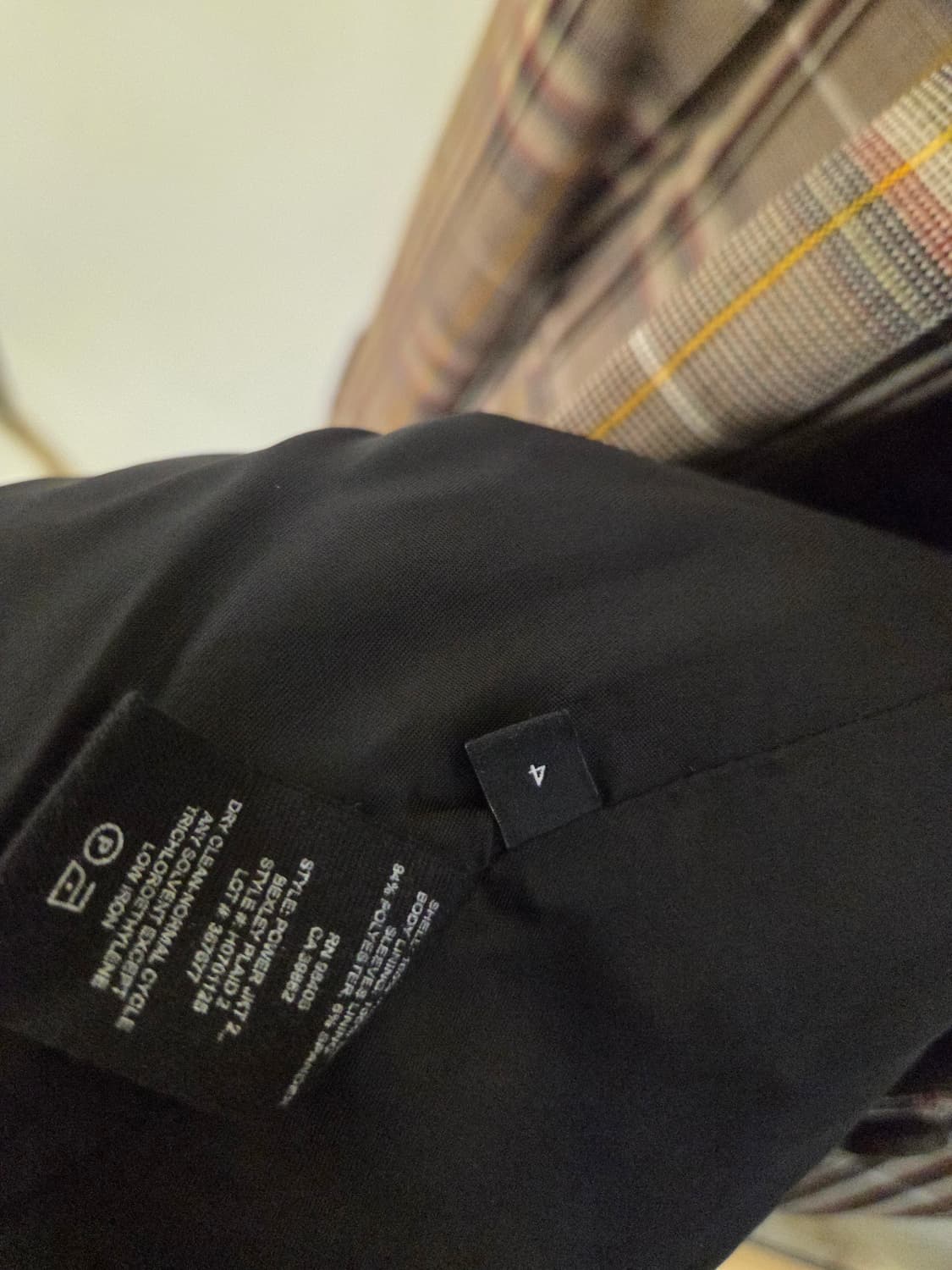 Theory 체크 자켓 여성용 상품이미지3