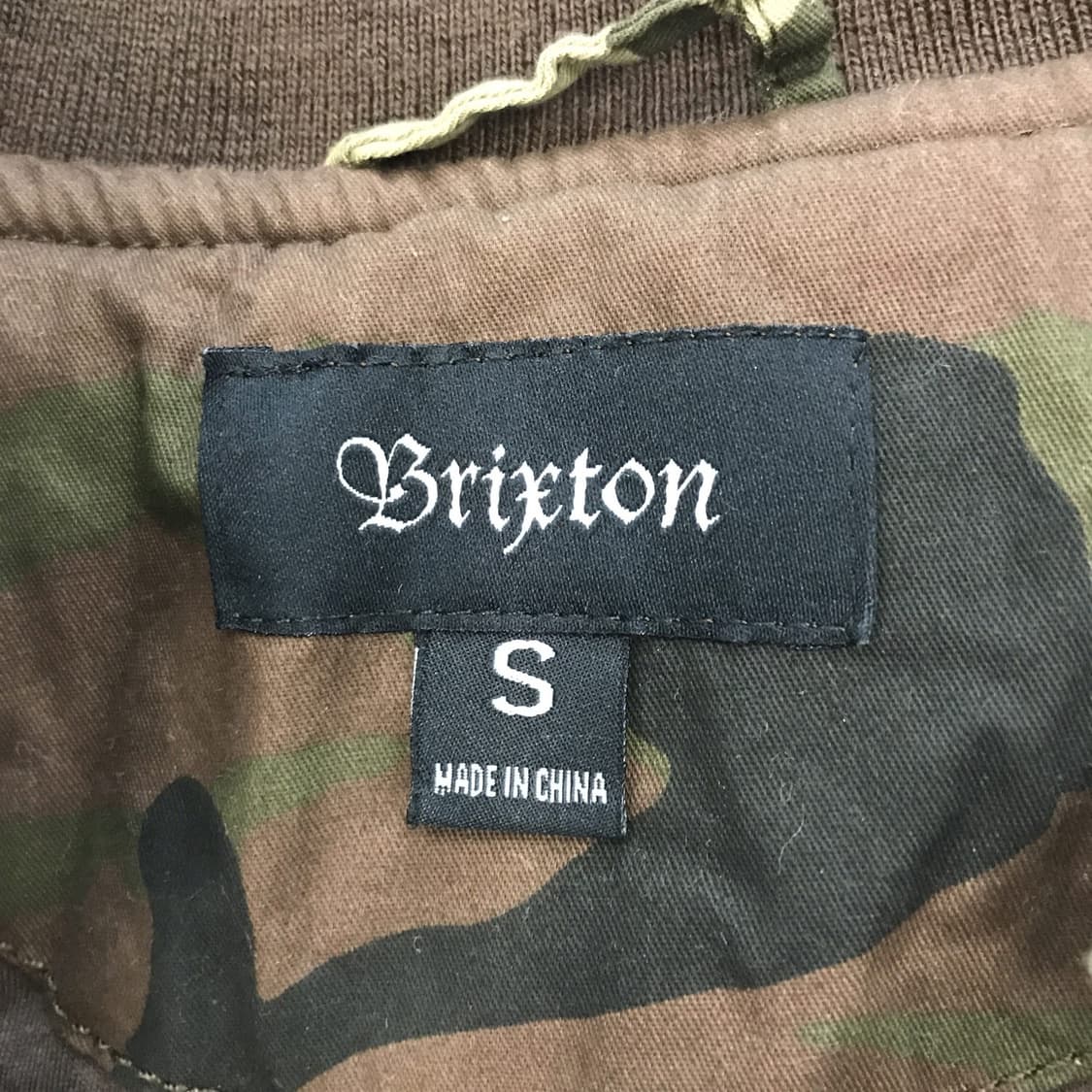 브릭스톤 Brixton 카모 퀼팅자켓 [S사이즈] 상품이미지5