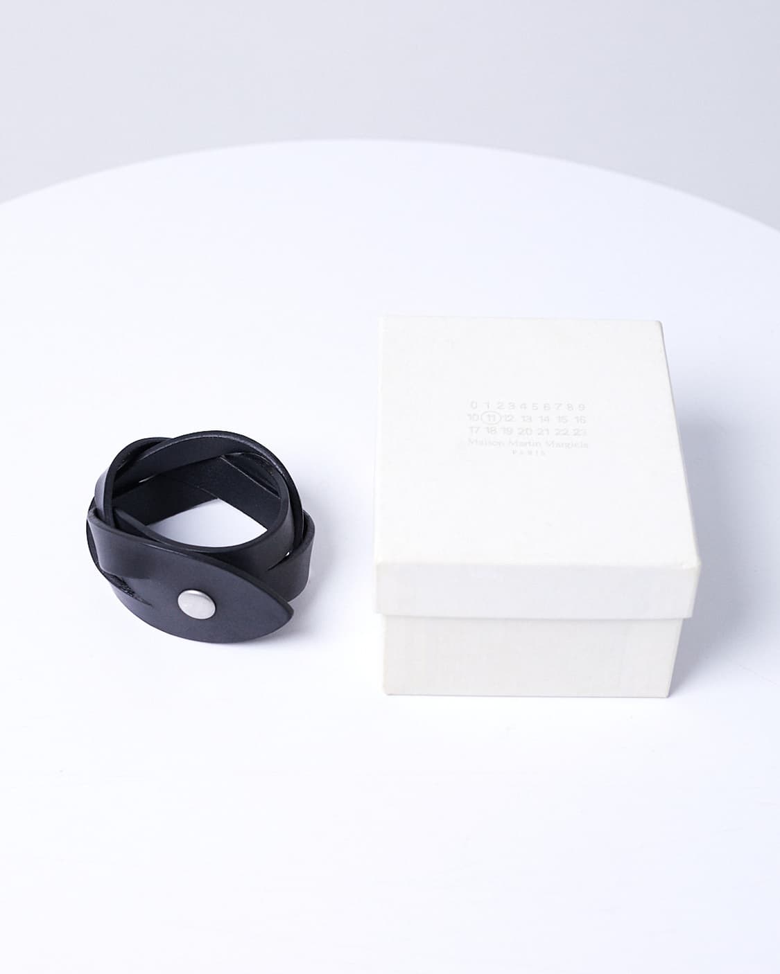 Martin Margiela Twisted Leather Bracelet 상품이미지5