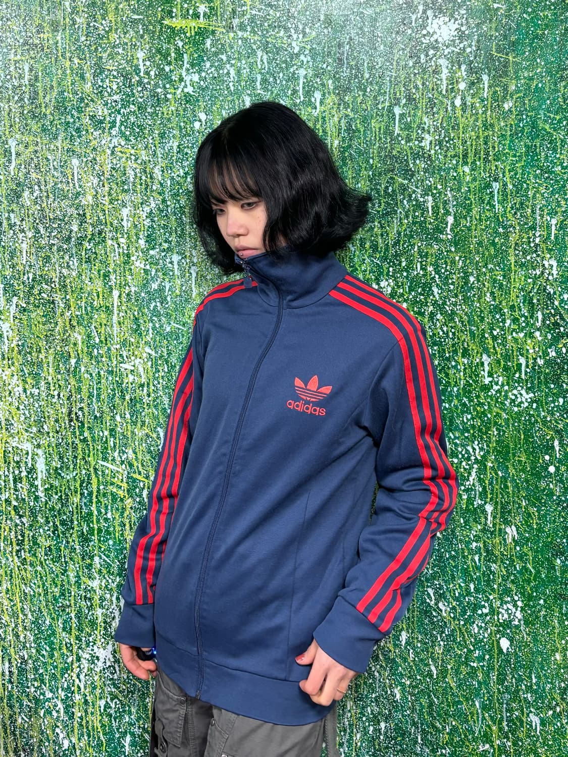 아디다스 네이비 레드 유로파 져지 상품이미지1