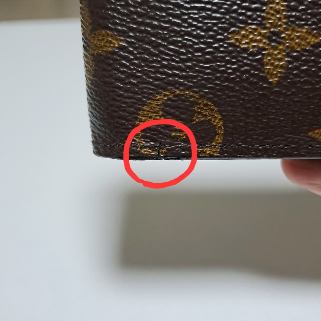 [100%/정품] 루이비통 모노그램 멀티플 반지갑 브라운, 루이비통지갑 상품이미지2