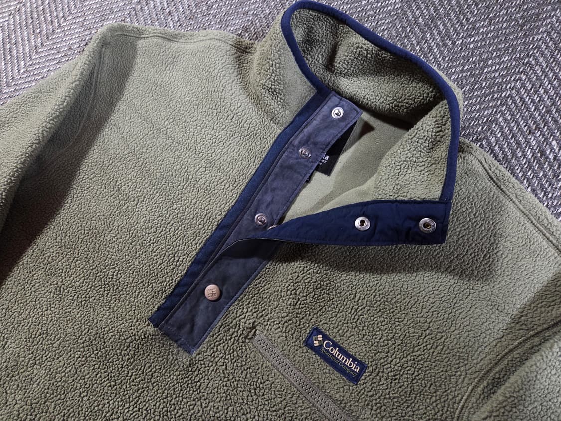 콜롬비아 Columbia 플리스 풀오버 하프 스냅티
 상품이미지4