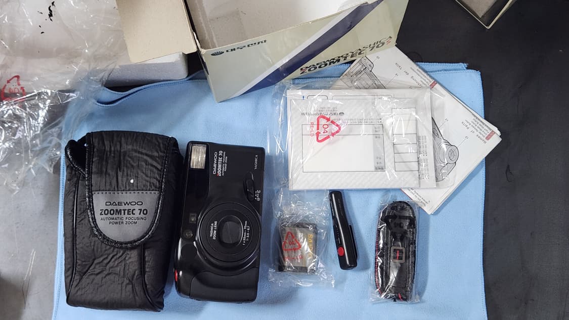 (미사용 풀박스) 대우야시카 ZOOMTEC 70 필름카메라 상품이미지10