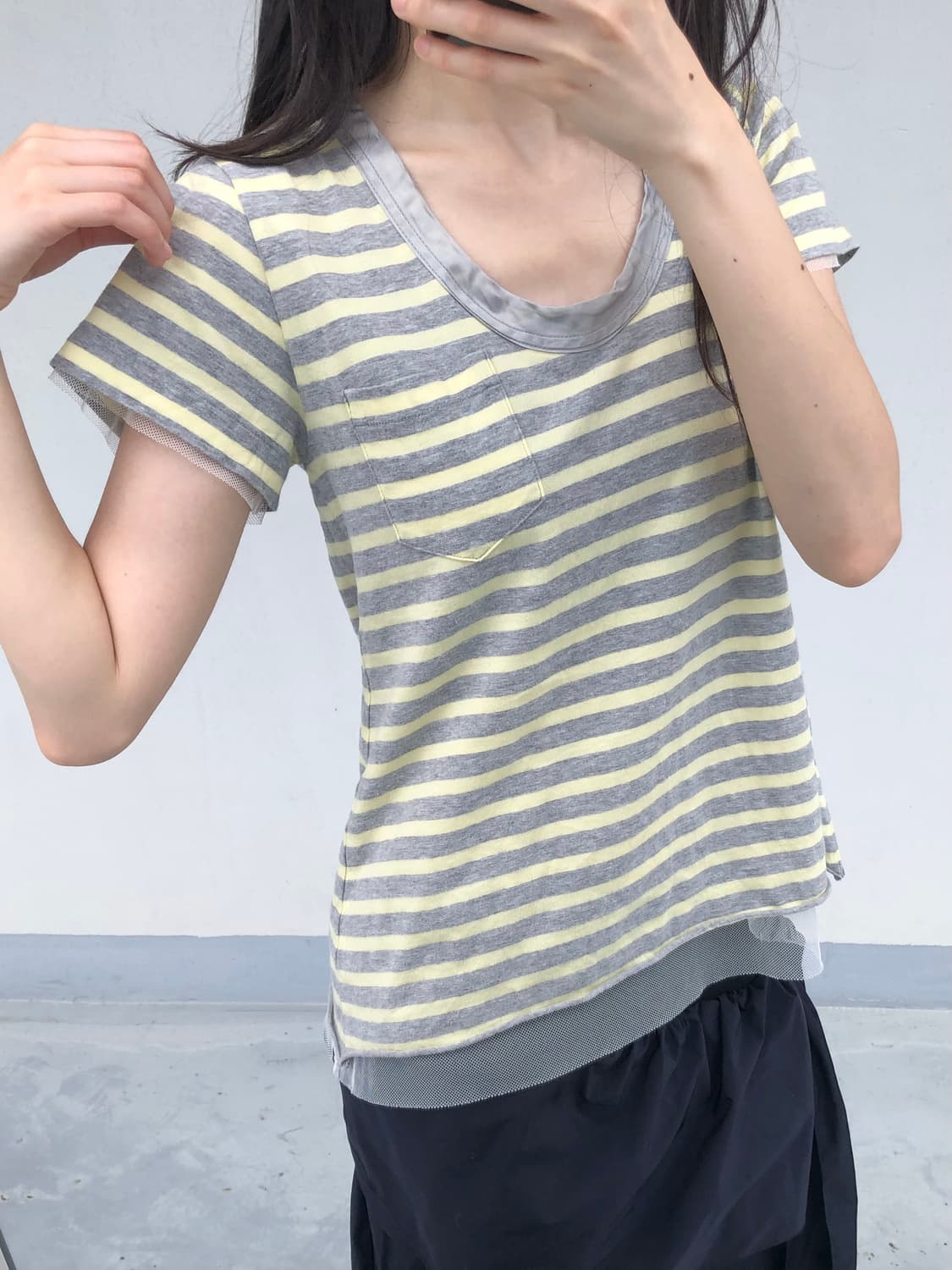 사카이럭 스트라이프 티셔츠 상품이미지4
