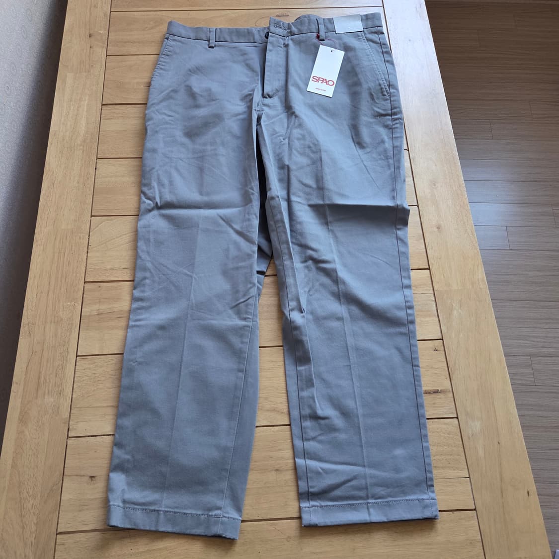 34 스파오 면바지 새상품 테이퍼드핏 팬츠172 상품이미지1