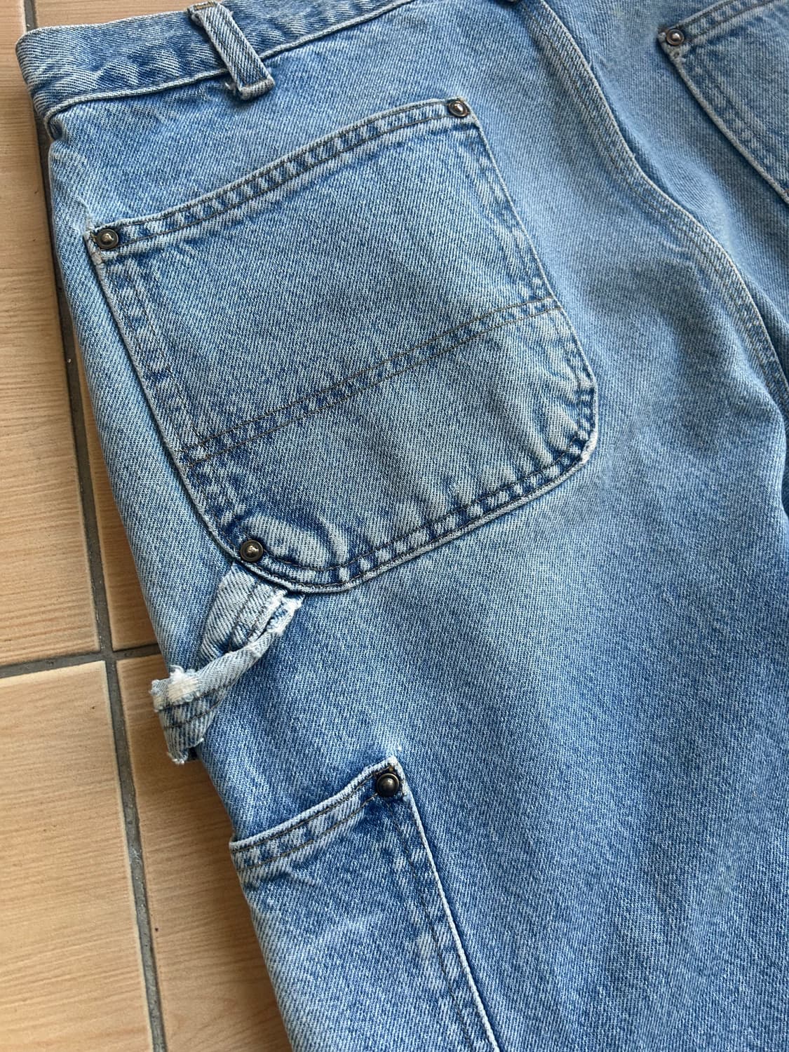 빈티지 칼하트 B73 데님더블니팬츠 34in 상품이미지7