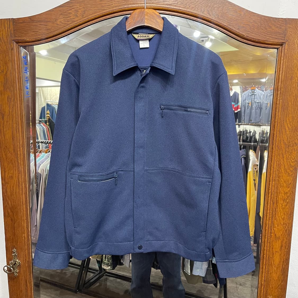 90's Vintage AGGRESS 블루종 상품이미지1