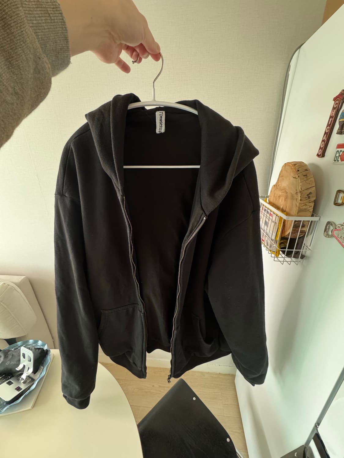 타임리스스포츠웨어 집업후드 3사이즈(xl) 상품이미지5