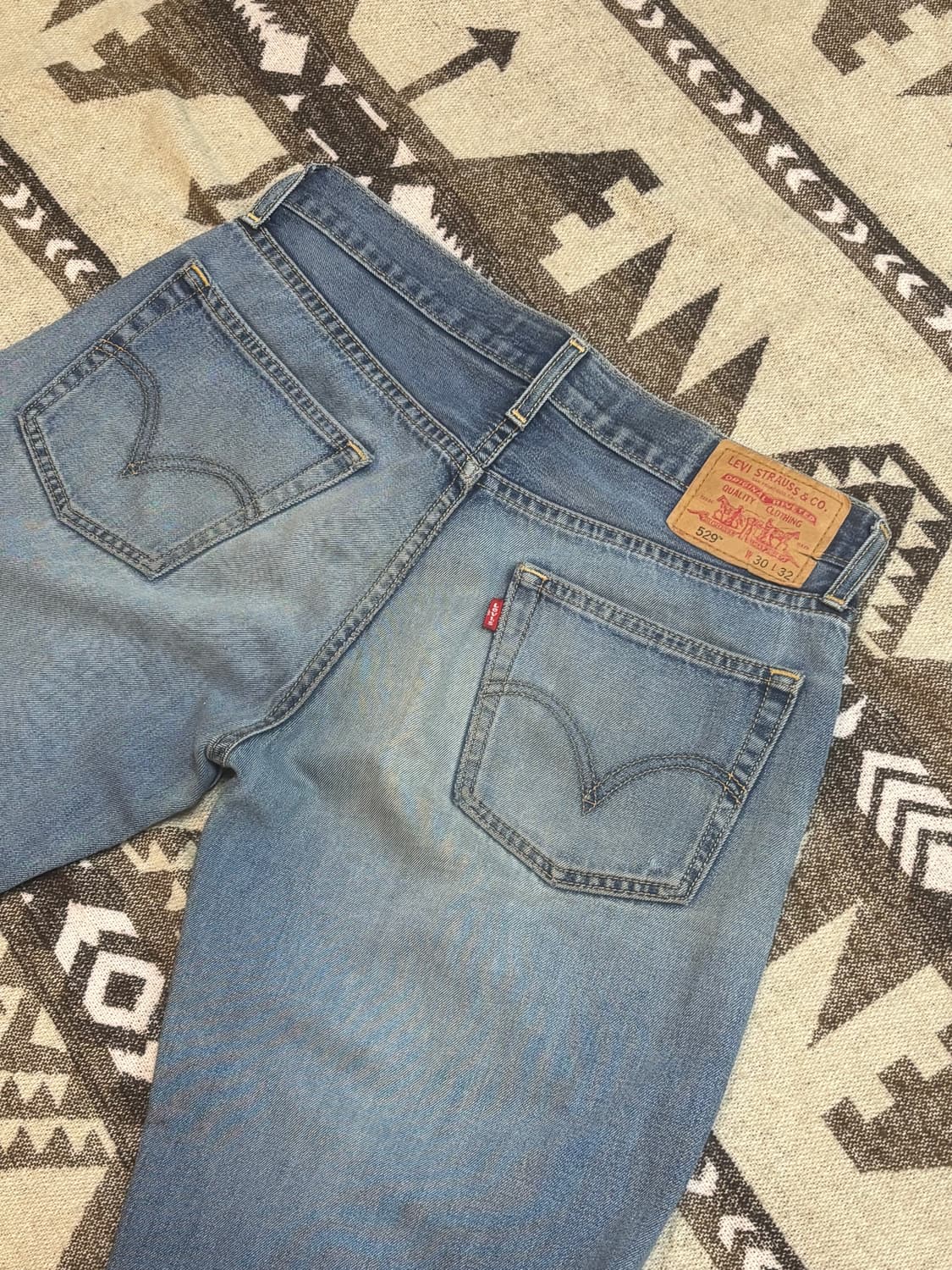 리바이스 529 로우라이즈 스트레이트 핏 상품이미지6